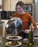 Mary cooking for us!