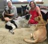 Debbie & Tori with their pups