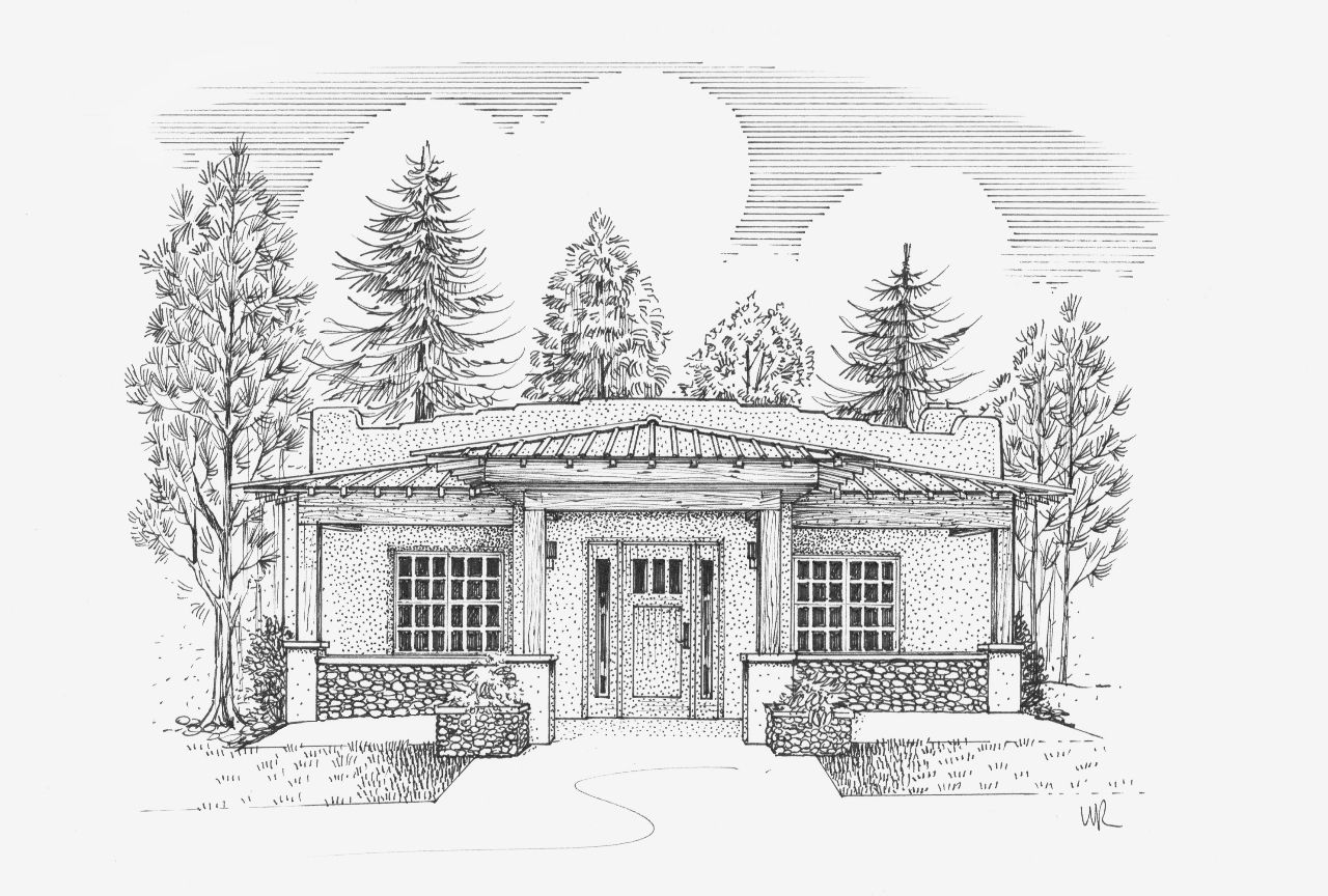 Artist's rendering of "little home" 